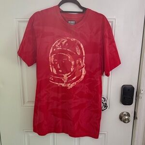 Billionaire Boys Club Red Graphic Short Sleeve Tee